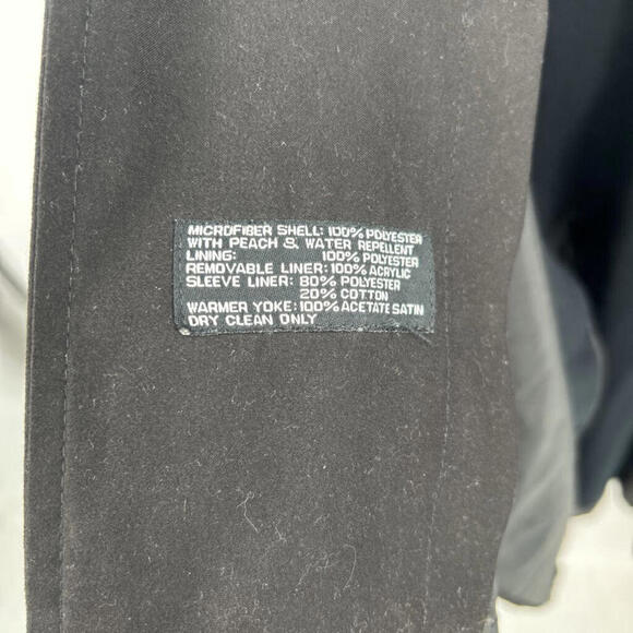 Weatherproof Black Trench Coat - Picture 5 of 7